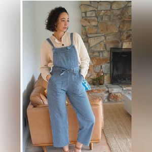 Loup Railroad Stripe Fiona Overalls